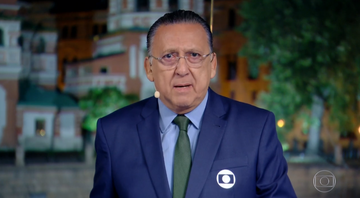 Galvão Bueno é escolhido para narrar semifinal da Eurocopa - Transmissão TV Globo