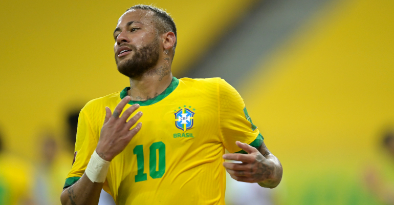 Galvão Bueno perde a linha com Neymar - Getty Images
