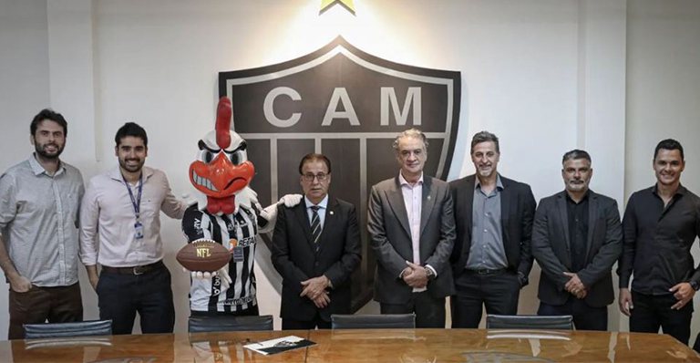 Multimarcas renova patrocínio com o Atlético-MG e estende para jogo de bola oval - Divulgação