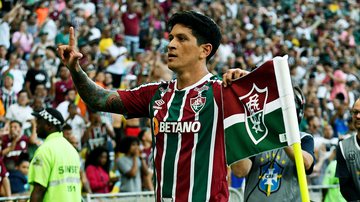 Germán Cano em comemoração de gol - Mailson Santana / Flickr Fluminense