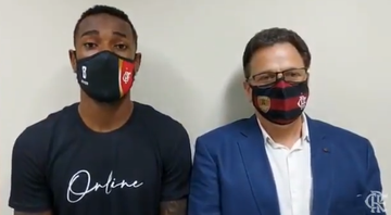 Gerson depões sobre caso de injúria racial em Flamengo x Bahia: “Não vim para falar só por mim” - Reprodução/ Flamengo