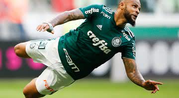 Felipe Melo debocha da torcida Santista após derrota do Palmeiras - Getty Images