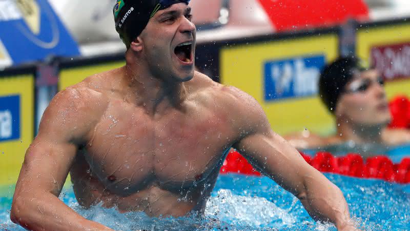 Nicholas Santos vence Liga Nacional de natação e bate recorde - Getty Images