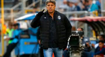 Renato gaúcho em ação pelo Grêmio - GettyImages