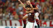Rodrigo Caio comemorando gol pelo Flamengo - GettyImages
