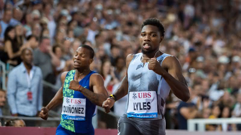 Noah Lyle quase quebrou recorde de Usain Bolt - Getty Images