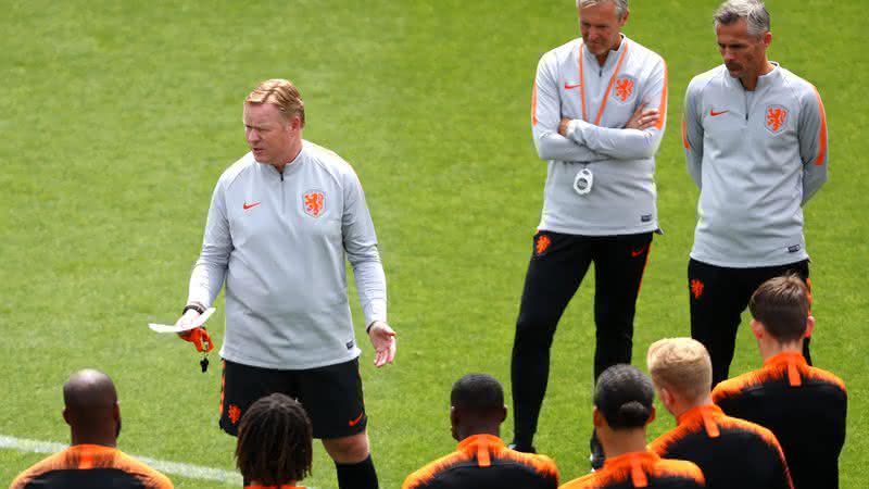 Ronald Koeman, treinador da Seleção Holandesa - GettyImages