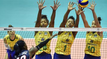 Seleção Brasileira de vôlei feminino - Getty Images