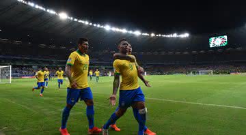 No último confronto, o Brasil venceu por 2x0, na semifinal da Copa América - Getty Images