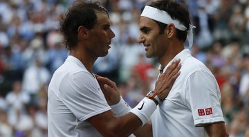 Federer e Nadal (Crédito: GettyImages)