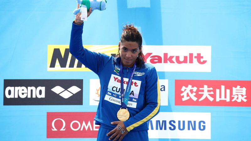 Ana Marcela Cunha é eleita a melhor do mundo em águas abertas pela Swimming World - Getty Images