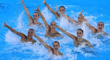 Saiba tudo sobre o nado sincronizado - Getty Images