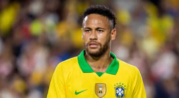 Neymar Jr foi ovacionado quando chegou ao hotel que a Seleção ficará hospedada - GettyImages