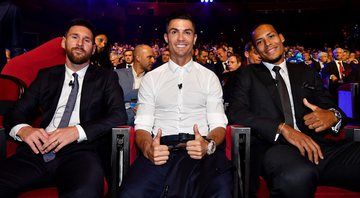 Messi, CR7 e Van Dijk - Getty Images