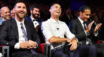 Messi, Cristiano Ronaldo e Van Dijk - GettyImages