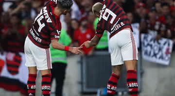 Arrascaeta e Gabigol lideraram o Flamengo em marcas batidas pela equipe - GettyImages