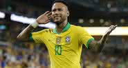 Neymar estava ligado na Supercopa do Brasil - GettyImages