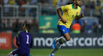 Matheus Cunha marcou seu primeiro gol sob os olhares dos familiares - GettyImages
