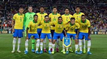 Seleção Brasileira segue em terceiro lugar no ranking da FIFA - Getty Images