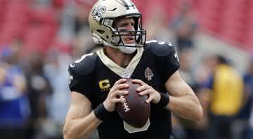 Drew Brees para arremesso - Getty Images