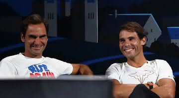 Roger Federer e Rafael Nadal não estão em Nova York neste ano - Julian Finney/Getty Images for Laver Cup