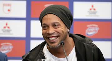 Ronaldinho Gaúcho visitou o ex-clube - Getty Images