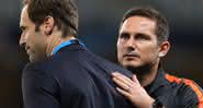 Petr Cech e Frank Lampard atuam juntos no Chelsea por onze anos - Getty Images