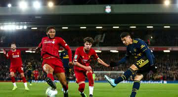 Liverpool e Arsenal proporcionaram clássico com muitos gols - Getty Images