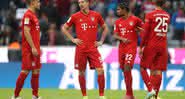 Jogadores do Bayern de Munique lamentaram o resultado - GettyImages