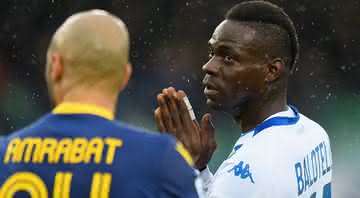 Balotelli foi alvo de insultos racistas na última partida do Campeonato Italiano - Getty Images
