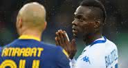 Balotelli foi alvo de insultos racistas na última partida do Campeonato Italiano - Getty Images
