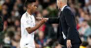 Treinador do Real Madrid surpreendeu a todos com a sua entrevista ao fim da partida - GettyImages