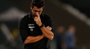 Alberto Valentim deve permanecer no Botafogo na consolidação do clube-empresa - GettyImages
