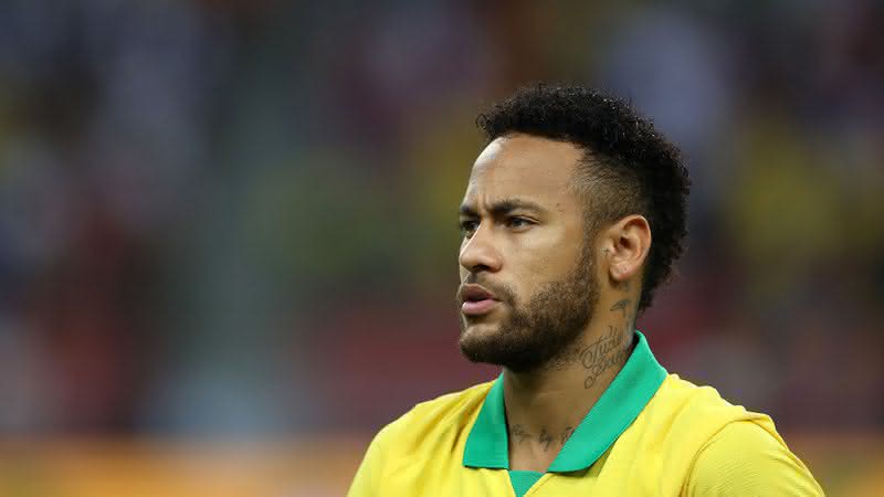 Neymar Jr entrou na onda da brincadeira feita pela beldade - GettyImages