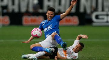 Marquinhos Gabriel em ação com a camisa do Cruzeiro - GettyImages
