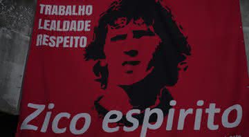 Zico é o maior ídolo da torcida do Flamengo - Getty Images