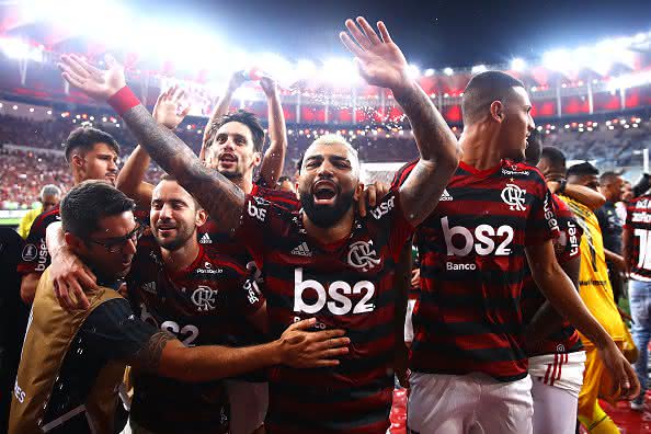 Gabigol fala que todo jogo é uma final e que o Flamengo pensa no Campeonato Brasileiro - Getty Images