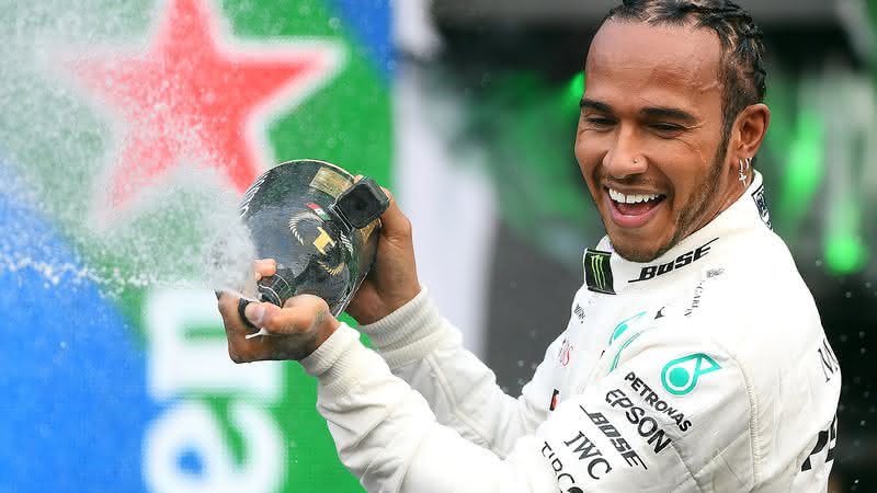 Hamilton ficou em primeiro no Grande Premio do México - GettyImages