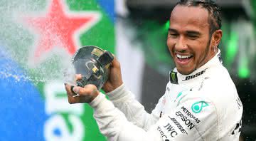Hamilton ficou em primeiro no Grande Premio do México - GettyImages