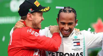 Sebastian Vettel exalta qualidade de Lewis Hamilton - Getty Images