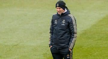 Zidane, técnico do Real Madrid - GettyImages