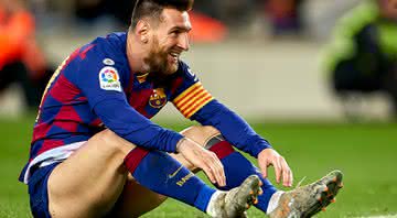 Lionel Messi virou modelo da seleção - GettyImages