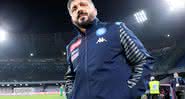Gattuso assumiu o comando do Napoli em dezembro de 2019 - Getty Images