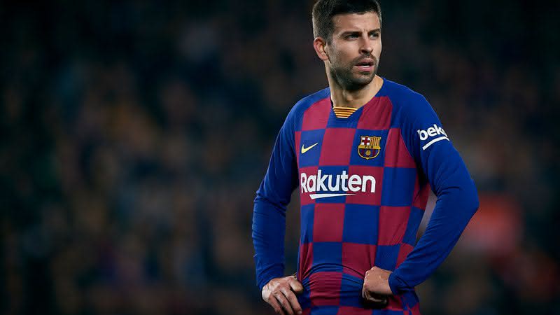 Piqué leva os filhos ao jogo do Barcelona - Getty Images