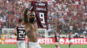 Gabriel Barbosa, atacante do Flamengo - GettyImages
