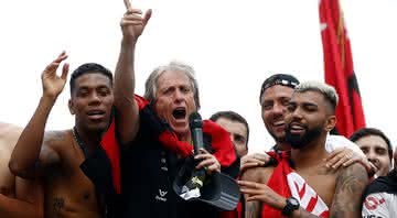 Após conquistar o Brasileirão e a Libertadores pelo Flamengo, Jorge Jesus atestou o aumento de sua popularidade em Portugal - GettyImages