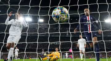 Gol do Mbappé contra o Real Madrid pela Liga dos Campeões - GettyImages