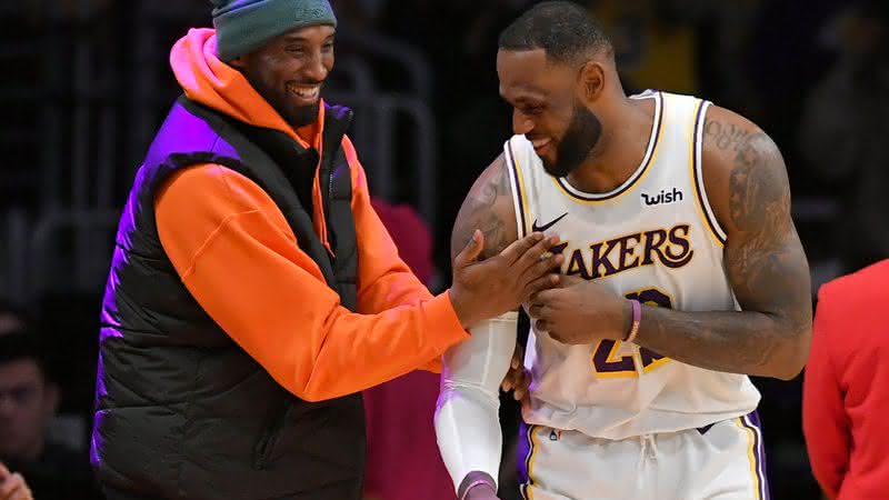 LeBron James fez uma homenagem a Kobe Bryant - GettyImages