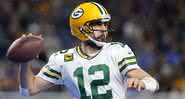 Aaron Rodgers, dos Packers, está novamente nos playoffs - GettyImages