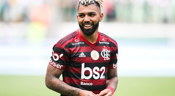 Gabigol com a camisa do Flamengo - GettyImages